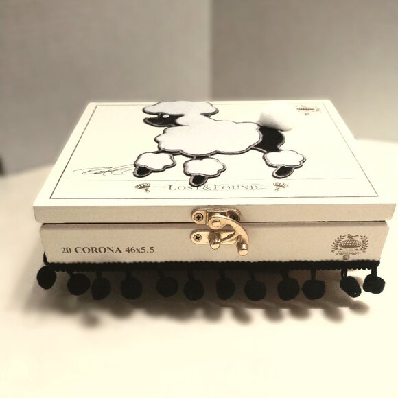 Suenos de Saundra Upcycled Collection, Lost & Found Cigar Box, Purse - Picture 3 of 11